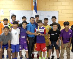 Carazo se corona campeón de fútbol masculino en Juegos Escolares Nacionales de Secundaria