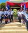 Comunidad Educativa coloca ofrenda floral en homenaje al General Benjamín Zeledón