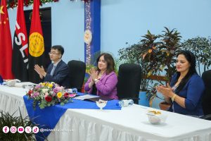 Comunidad Educativa de la Escuela Ángela Morales de León, celebran conclusión de Proyecto